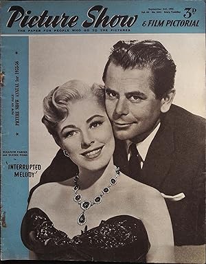 Picture Show Magazine September 3, 1955 Eleanor Parker & Glenn Ford!
