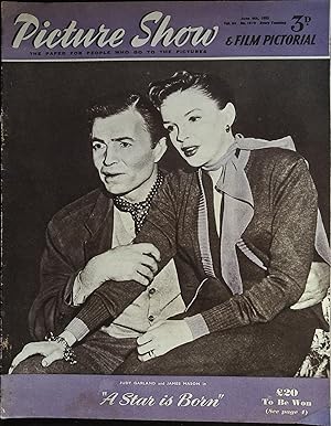Picture Show Magazine June 4, 1955 Judy Garland & James Mason "A Star is Born"