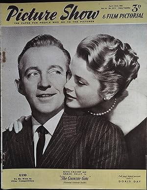 Picture Show Magazine April 23, 1955 Grace Kelly & Bing Crosby!