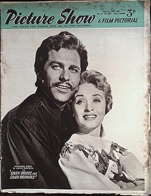 Picture Show Magazine February 24, 1955 "Seven Brides for Seven Brothers"