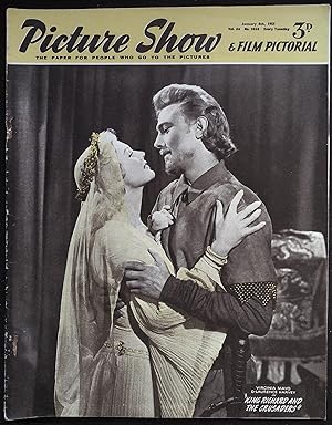 Picture Show Magazine January 8, 1955 Virginia Mayo & Laurence Harvey!