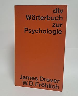 Immagine del venditore per dtv-Wrterbuch zur Psychologie. James Drever; Werner D. Frhlich / dtv ; 3031 venduto da Antiquariat Buchkauz