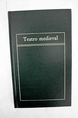 Image du vendeur pour Teatro medieval mis en vente par Alcan Libros