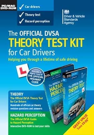 Seller image for The official DVSA theory test KIT for car drivers pack for sale by WeBuyBooks