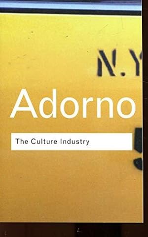 Bild des Verkufers fr The Culture Industry: Selected Essays On Mass Culture zum Verkauf von WeBuyBooks