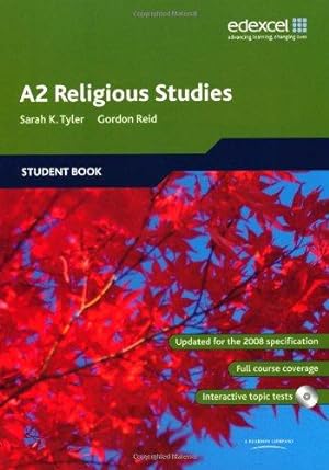 Imagen del vendedor de Edexcel A2 Religious Studies: Student Book and CD-ROM a la venta por WeBuyBooks