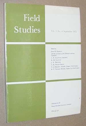 Field Studies vol.3 no.4, September 1972