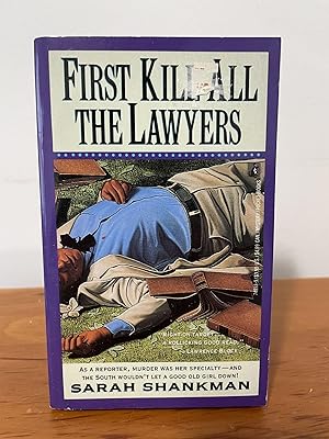 Bild des Verkufers fr First Kill All the Lawyers zum Verkauf von Matthew's Books
