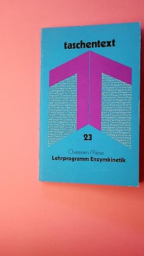 Imagen del vendedor de LEHRPROGRAMM ENZYMKINETIK. mit 10 Tab a la venta por Butterfly Books GmbH & Co. KG