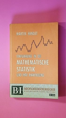 Bild des Verkufers fr EINFHRUNG IN DIE MATHEMATISCHE STATISTIK UND IHRE ANWENDUNG. zum Verkauf von Butterfly Books GmbH & Co. KG