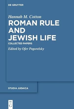 Bild des Verkufers fr Roman Rule and Jewish Life : Collected Papers zum Verkauf von AHA-BUCH GmbH