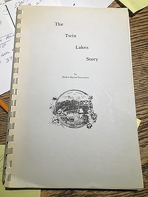 The Twin Lakes Story. Signed