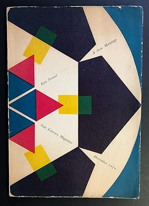 Imagen del vendedor de Yale Literary Magazine, Volume 126, Number 5 (December 1958) - Ezra Pound : A New Montage a la venta por Philip Smith, Bookseller