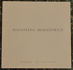 Seller image for Magdalena Abakanowicz: Grounds for Sculpture [1996 edition] for sale by Raritan River Books