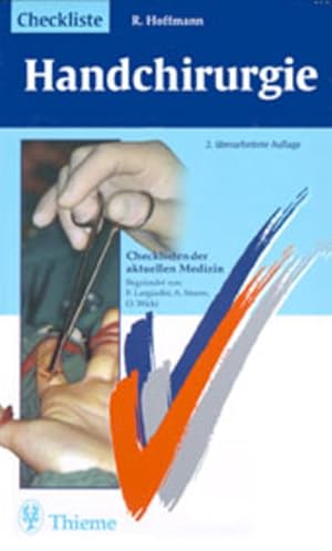 Image du vendeur pour Checklisten der aktuellen Medizin, Checkliste Handchirurgie mis en vente par Studibuch