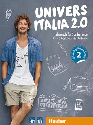 Bild des Verkufers fr UniversItalia 2.0 B1/B2: Italienisch fr Studierende / Kurs- und Arbeitsbuch mit 2 Audio-CDs zum Verkauf von Studibuch