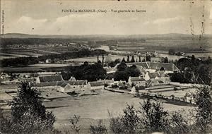 Ansichtskarte / Postkarte Pont Sainte Maxence Oise, Panorama, Sarron