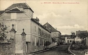 Ansichtskarte / Postkarte Mollans Drôme, Maison Millot, Gemeinschaftshaus, Postamt