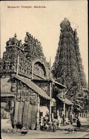 Imagen del vendedor de Ansichtskarte / Postkarte Madurai Madura Indien, Menachi-Tempel a la venta por akpool GmbH