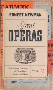 Image du vendeur pour Great Operas : The Definitive Treatment of Their History, Stories and Music (Vol. I) mis en vente par knew_4_you