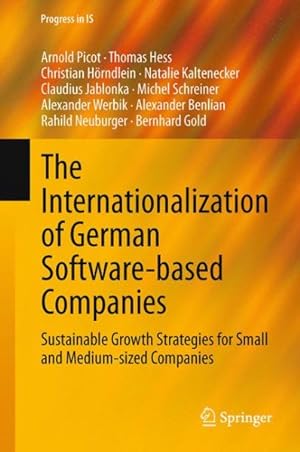 Imagen del vendedor de Internationalization of German Software-based Companies : Sustainable Growth Strategies for Small and Medium-sized Companies a la venta por GreatBookPricesUK