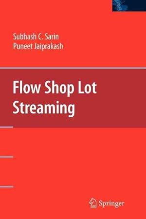 Image du vendeur pour Flow Shop Lot Streaming mis en vente par GreatBookPricesUK