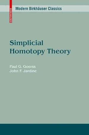 Seller image for Simplicial Homotopy Theory for sale by GreatBookPricesUK