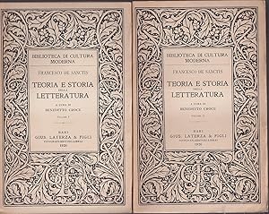 Teoria e storia della letteratura Lezioni tenute in Napoli dal 1839 al 1848 ricostruite sui quder...