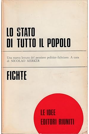 Seller image for Lo Stato di tutto il popolo for sale by Libreria Tara
