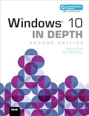 Seller image for Windows 10 In Depth for sale by Wegmann1855
