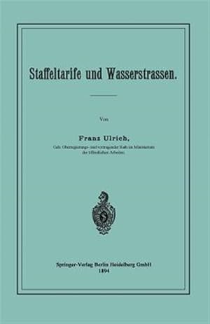 Seller image for Staffeltarife Und Wasserstrassen -Language: german for sale by GreatBookPricesUK