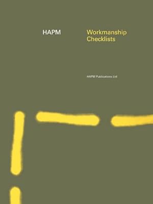 Imagen del vendedor de HAPM Workmanship Checklists a la venta por AHA-BUCH GmbH