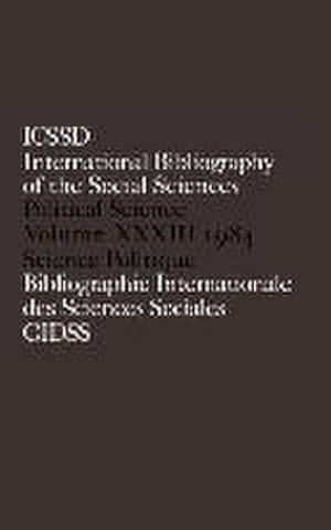 Seller image for Ibss : Political Science: 1984 Volume 33 for sale by AHA-BUCH GmbH