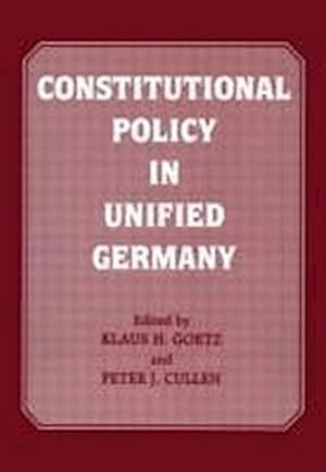 Seller image for Constitutional Policy in Unified Germany for sale by AHA-BUCH GmbH