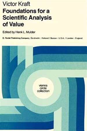 Seller image for Foundations For A Scientific Analysis Of Value for sale by GreatBookPricesUK