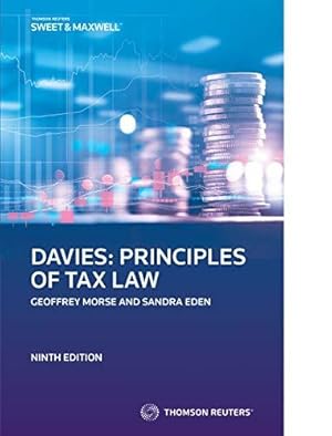 Bild des Verkufers fr Davies: Principles of Tax Law zum Verkauf von WeBuyBooks
