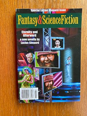 Seller image for Fantasy and Science Fiction March 2001 for sale by Scene of the Crime, ABAC, IOBA