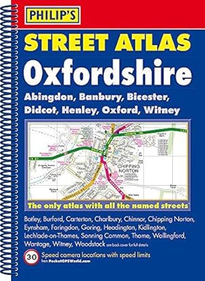 Immagine del venditore per Philip's Street Atlas Oxfordshire: Spiral Edition venduto da WeBuyBooks