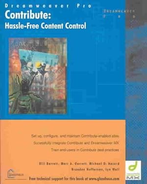 Imagen del vendedor de Contribute : Hassle-Free Content Control a la venta por GreatBookPricesUK