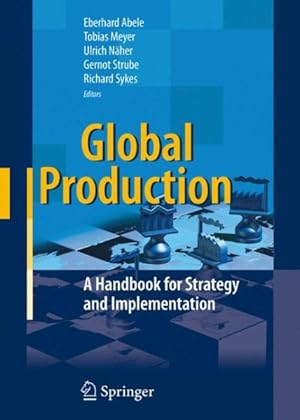 Seller image for Global Production : A Handbook for Strategy and Implementation for sale by GreatBookPricesUK