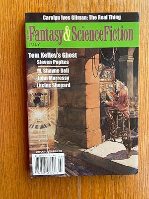 Imagen del vendedor de Fantasy and Science Fiction July 2001 a la venta por Scene of the Crime, ABAC, IOBA