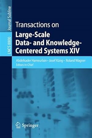 Imagen del vendedor de Transactions on Large-scale Data- and Knowledge-centered Systems a la venta por GreatBookPricesUK