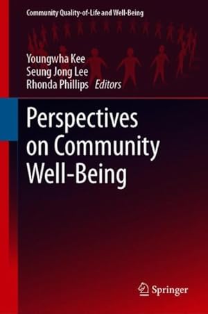 Immagine del venditore per Perspectives on Community Well-being venduto da GreatBookPricesUK