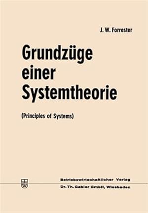 Immagine del venditore per Grundzüge Einer Systemtheorie : Principles of Systems -Language: german venduto da GreatBookPricesUK