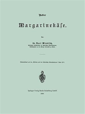 Seller image for Ueber Margarinekäse -Language: german for sale by GreatBookPricesUK