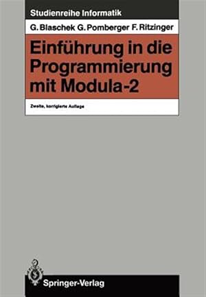 Immagine del venditore per Einfuhrung in Die Programmierung Mit Modula-2 -Language: german venduto da GreatBookPricesUK