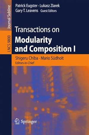 Image du vendeur pour Transactions on Modularity and Composition mis en vente par GreatBookPricesUK