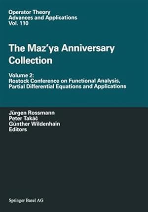 Image du vendeur pour Maz'ya Anniversary Collection : Rostock Conference on Functional Analysis, Partial Differential Equations and Applications mis en vente par GreatBookPricesUK