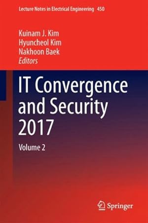 Seller image for It Convergence and Security 2017 for sale by GreatBookPricesUK