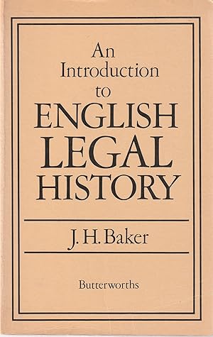 Image du vendeur pour An Introduction to English Legal History mis en vente par Book Booth